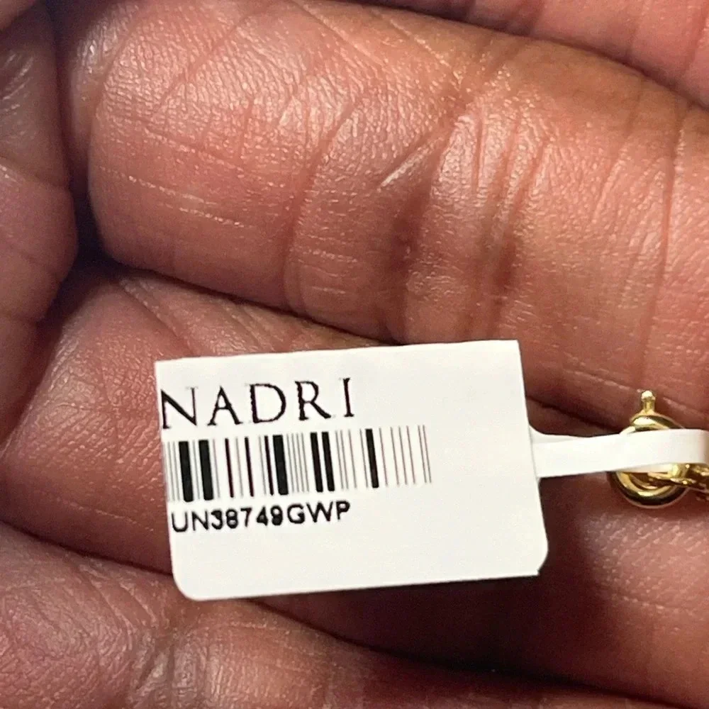 Nadri Gold plated necklace for young girl or teenager. 16” length 2” extender